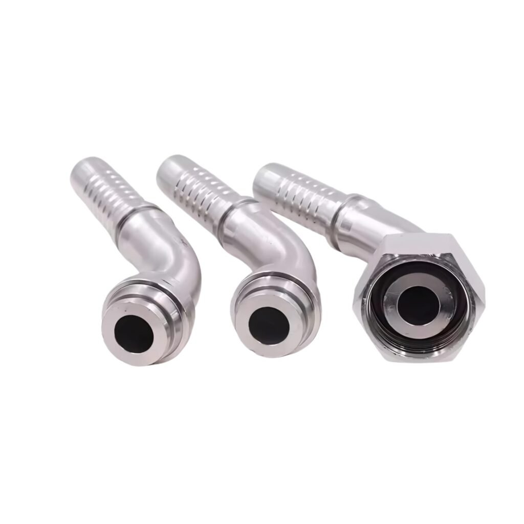 22692-08-06,(1/2" x 3/8") High Quality Carbon Steel Female 90 Degree Cone Hydraulic Fitting