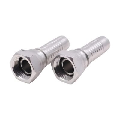 1/2" x 1/2", BSP Female 60° Cone Hydraulic Hose Pipe Fitting (22612-08-08)