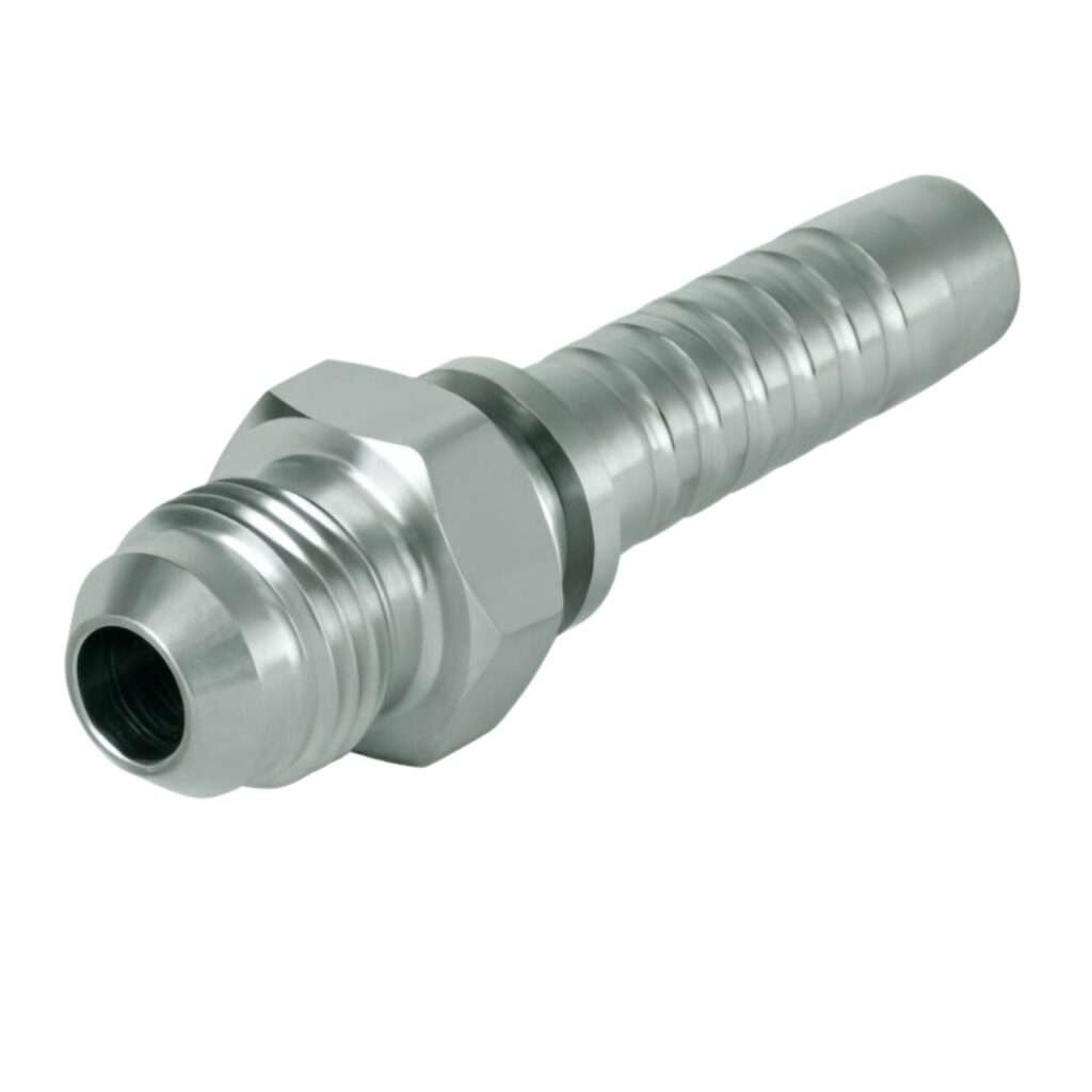 3/4",JIC Male 37° Cone Seat Hydraulic Hose Connection