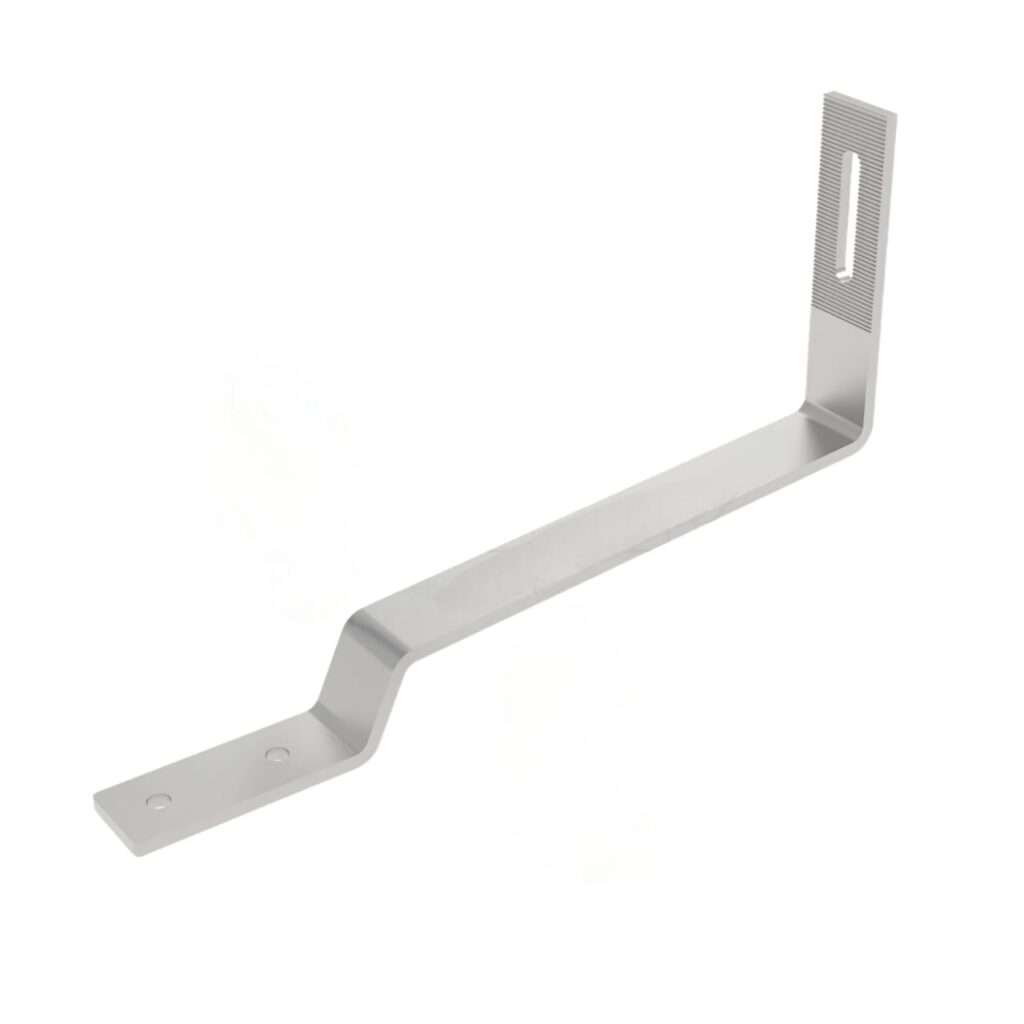 Stainless Steel 304 Metal Hook Flat Roof Mount Hook for Solar Panel Installation