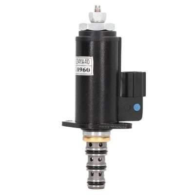 24V Hydraulic Pump Solenoid Valve For SK200-3, SK200-5, SK200-6 Kobelco Excavator (YN35V00021F1)