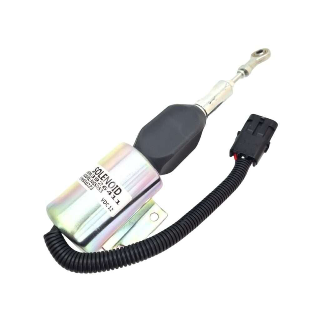 12V Cummins 6CT 8.3L Engine, Woodward, John Deere Diesel Engines Fuel Shut Off Solenoid Valve (SA-4257-12)