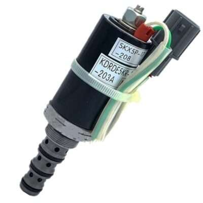 Kawasaki Excavators Main Pump Solenoid Valve SKX5P-17-208 Pilot Valve (EZ20V00018F1)