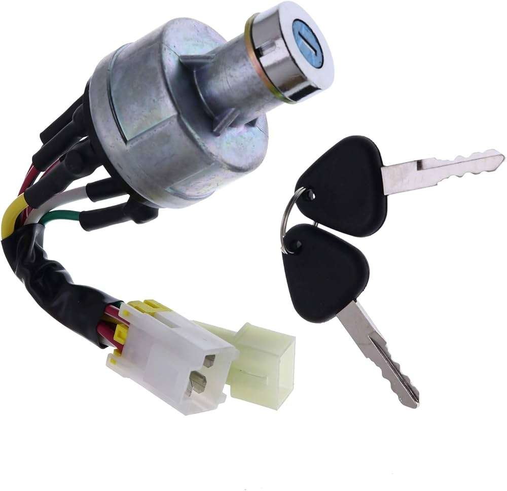 Volvo Excavators Ignition Switch / Starter Switch (14526158, 14529152)