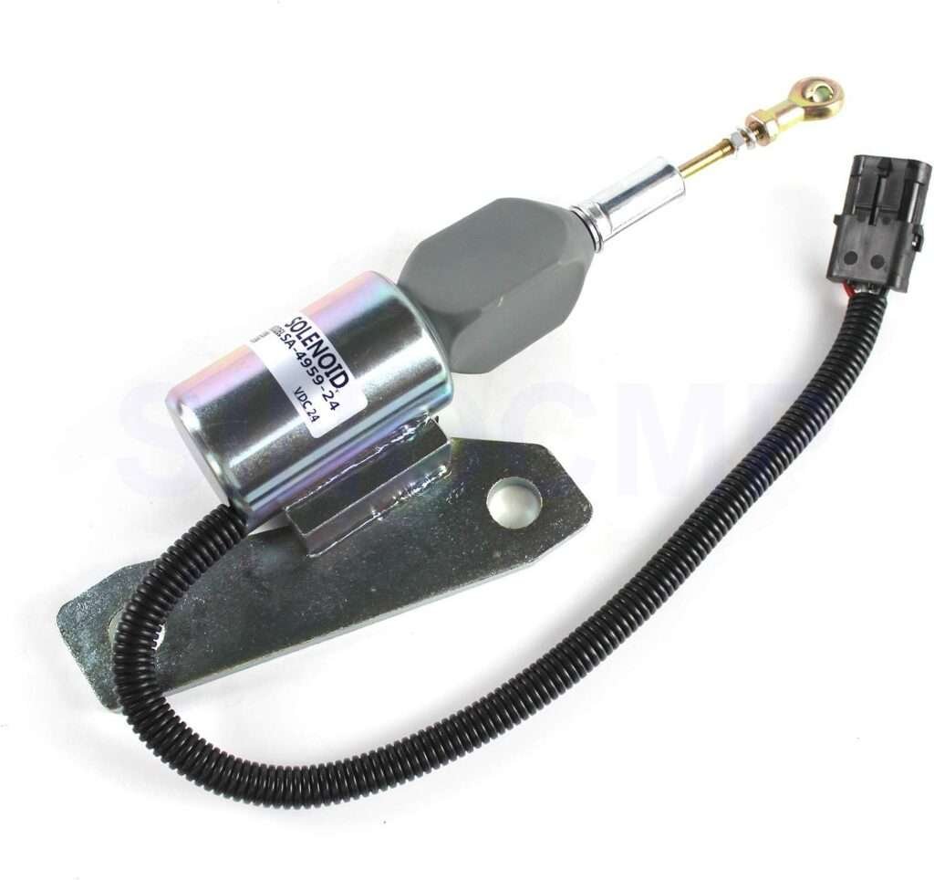 24V Hyundai Excavators Shut Off Solenoid (SA-4959-24)