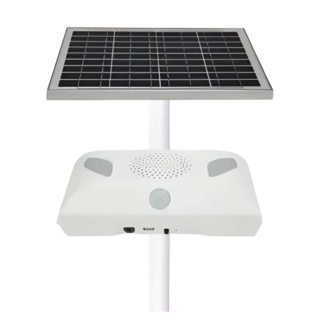 10W CHT03-Solar Panel Audible And Visual Alarm