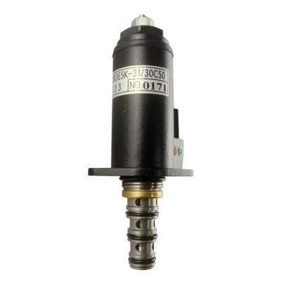 24V Hydraulic Pump Solenoid Valve For SK200-8, SK350-8, SK230-8 Kobelco Excavator (YN35V00052F1)