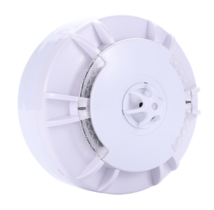 DC 9V ~ 35V Wired Photoelectronic Smoke & Heat Detector (SD-605H-4)